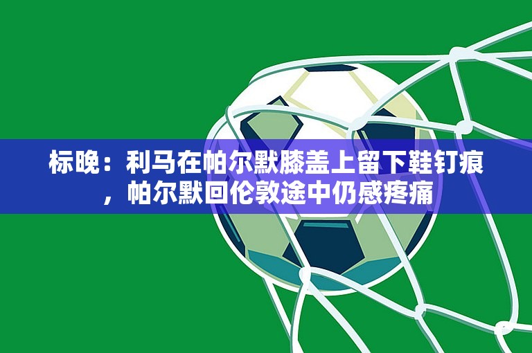 标晚：利马在帕尔默膝盖上留下鞋钉痕，帕尔默回伦敦途中仍感疼痛