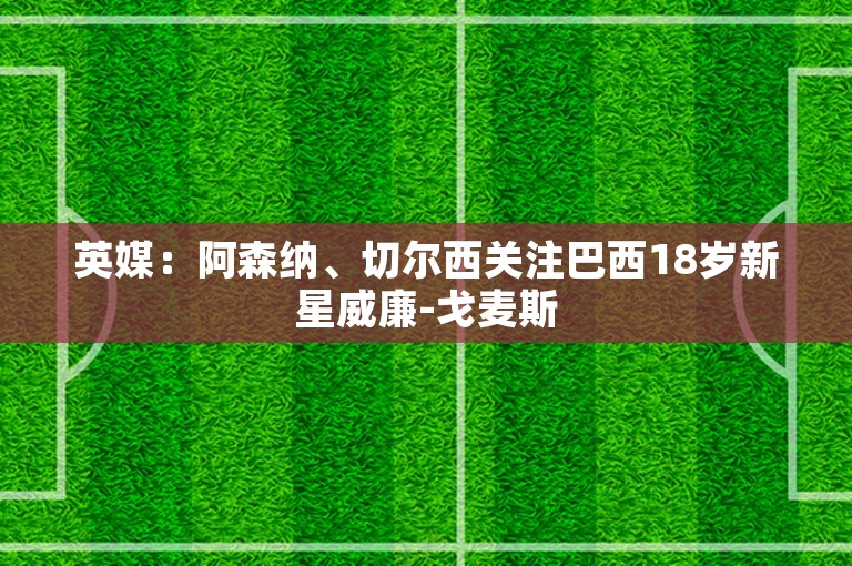 英媒：阿森纳、切尔西关注巴西18岁新星威廉-戈麦斯