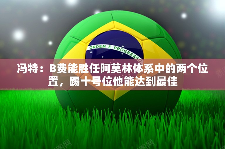 冯特：B费能胜任阿莫林体系中的两个位置，踢十号位他能达到最佳