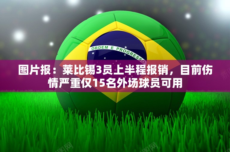 图片报：莱比锡3员上半程报销，目前伤情严重仅15名外场球员可用