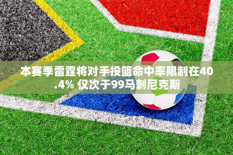 本赛季雷霆将对手投篮命中率限制在40.4% 仅次于99马刺尼克斯